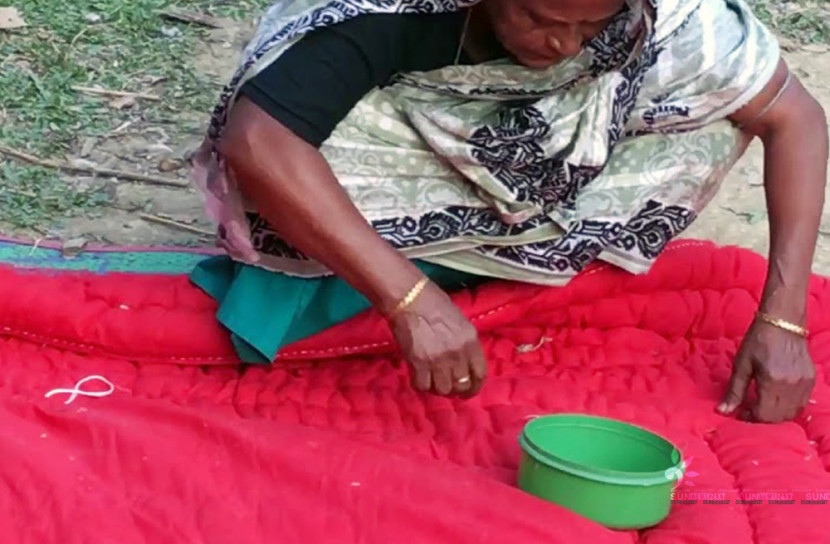 লেপ সেলাই করে সচ্ছল হলেন আদর্শ গ্রামের নারীরা