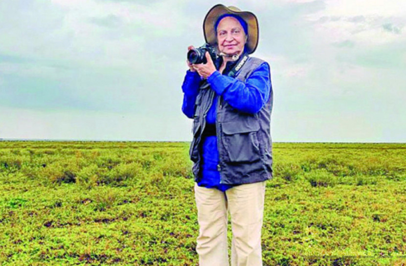 ওয়াইল্ডলাইফ ফটোগ্রাফিতে, ৮১ বছরের পর্দা কাঁপানো অভিনেত্রী