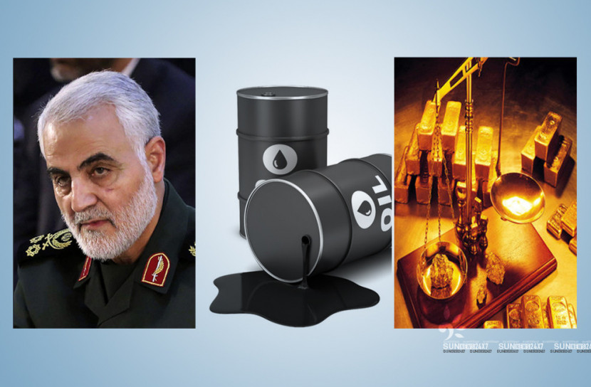 সোলেমানি হত্যার পর লাগামহীন স্বর্ণ ও তেলের বাজার