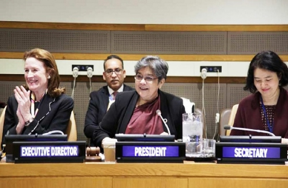 ইউনিসেফ নির্বাহী বোর্ডের প্রেসিডেন্ট হলেন রাবাব ফাতিমা