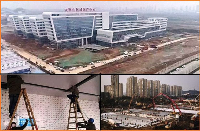 করোনা চিকিৎসায় দুই দিনেই প্রস্তুত হাজার শয‍্যার হাসপাতাল