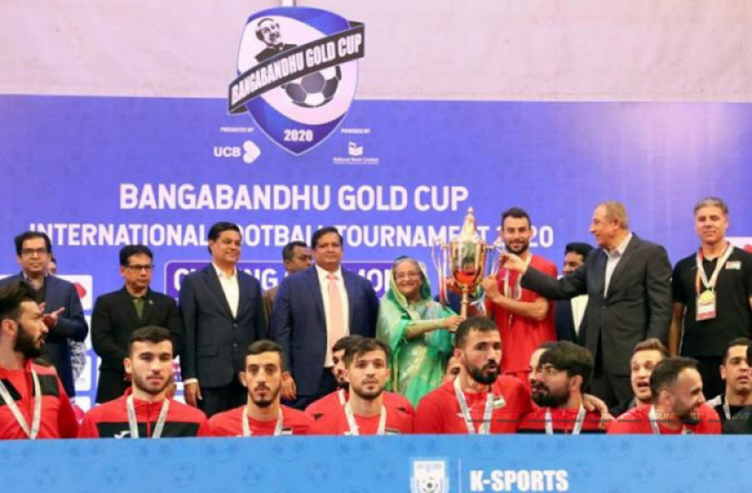 আবারও বঙ্গবন্ধু গোল্ডকাপের চ্যাম্পিয়ন ফিলিস্তিন