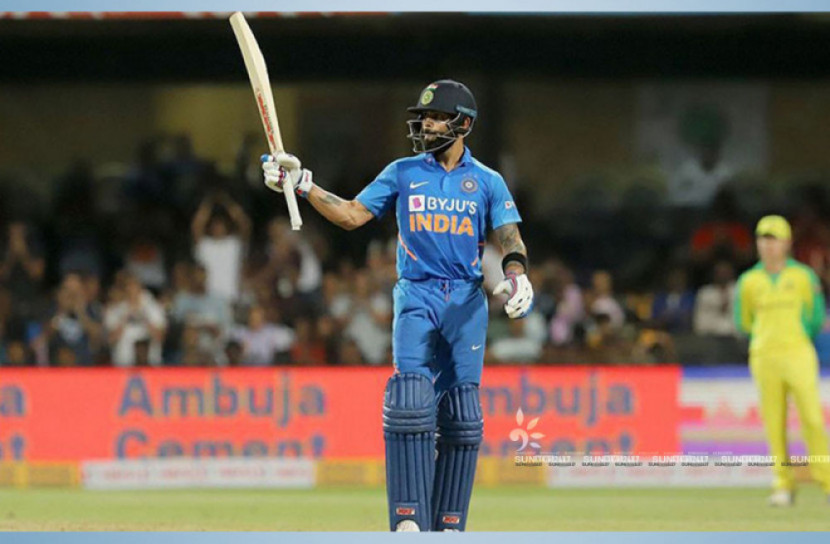 ধোনির জোড়া রেকর্ড ভাঙলেন কোহলি