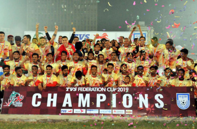 ফেডারেশন কাপ ফুটবলের নতুন চ্যাম্পিয়ন বসুন্ধরা কিংস