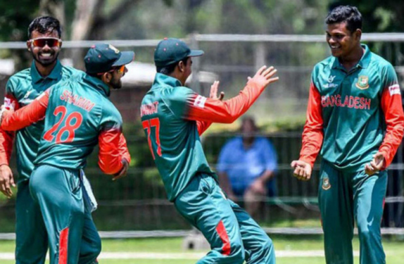 বৃষ্টিতে বাংলাদেশ-পাকিস্তান যুবাদের ম্যাচ পন্ড