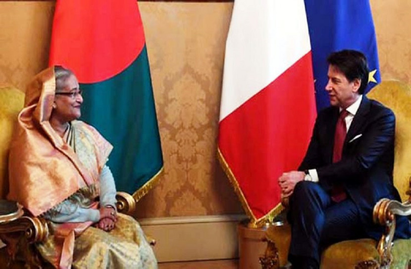 রোহিঙ্গাদের ফেরাতে ইইউ’র সমর্থন চাইলেন প্রধানমন্ত্রী