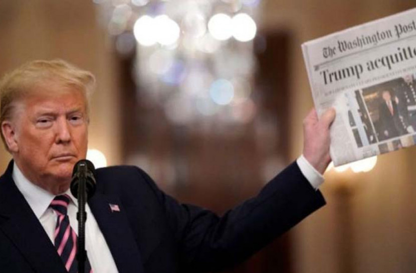 অভিশংসন থেকে মুক্তি পেয়েই উদযাপনে মাতলেন ট্রাম্প