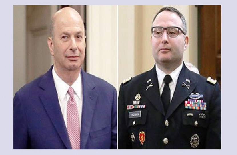 ট্রাম্পের হাতে বরখাস্ত অভিশংসনে সাক্ষ্য দেয়া ২ কর্মকর্তা