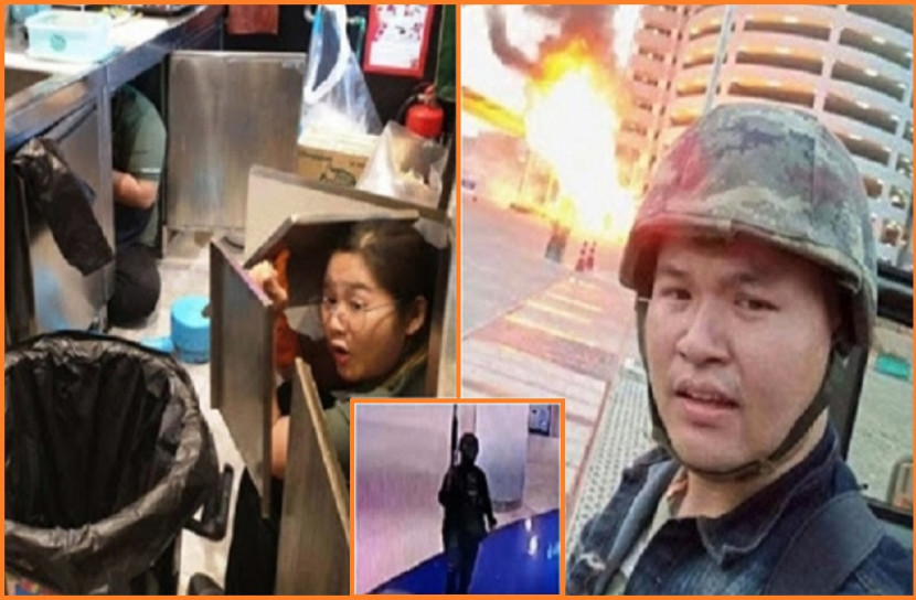 ২০ জনকে হত্যা করে গুলিতে নিহত থাই সৈন্য