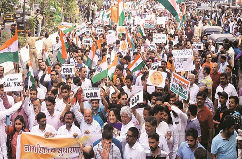 "বাংলাদেশিদের" তাড়ানোর দাবিতে ভারতে মিছিলি