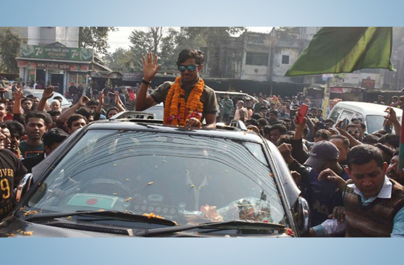 বিশ্বকাপজয়ীদের নিজ শহরে বরণের উৎসব