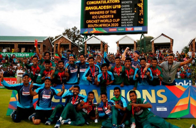 অভিনন্দনে ভাসছে যুবা টাইগাররা