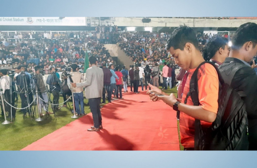 জুনিয়র টাইগারদের ঢাকায় লাল গালিচা সংবর্ধনা