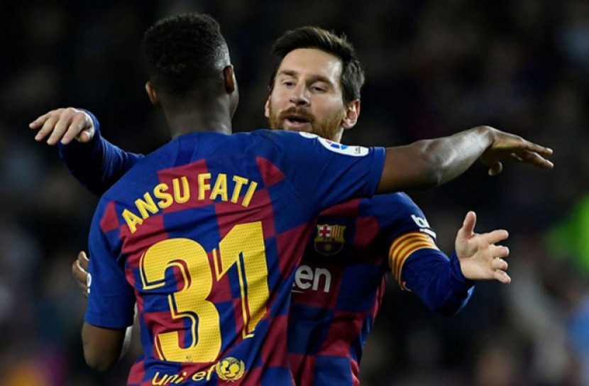 ফাতির জোড়া গোলে বার্সার জয়