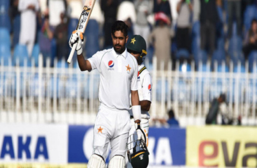 বাবরের সেঞ্চুরিতে পাকিস্তানের লিড ১০৯