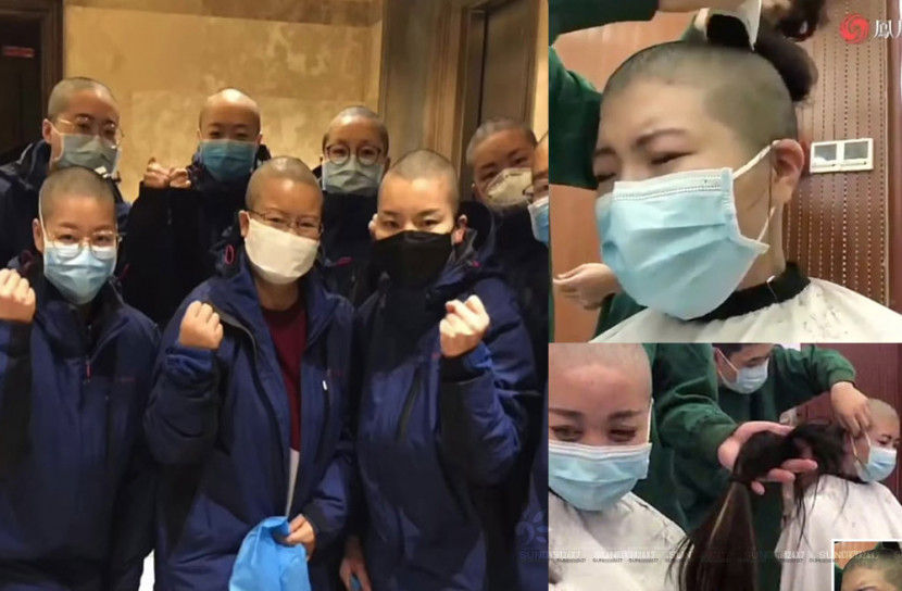 চুল ফেলতে বাধ্য করা হচ্ছে করোনায় সেবা দেয়া নার্সদের