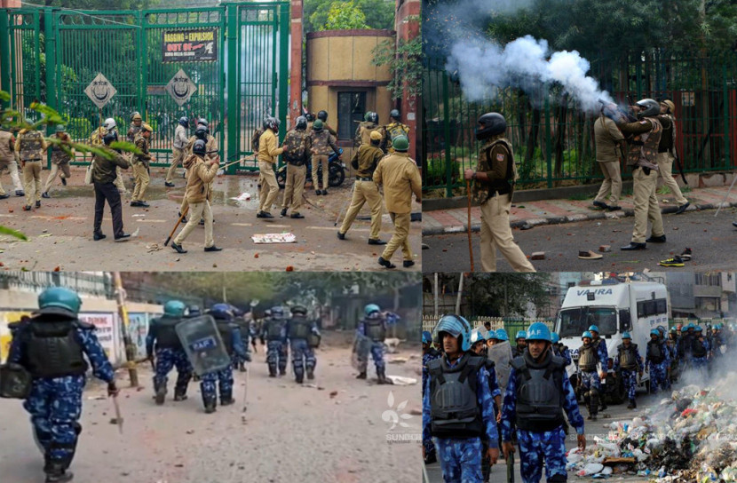 রণক্ষেত্র দিল্লিতে নিহত ১৮, কারফিউ জারি