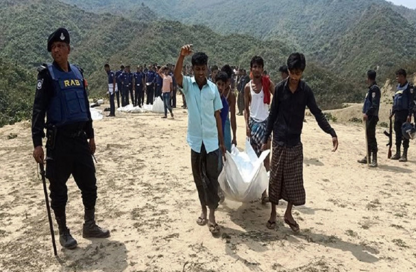 টেকনাফে ‘বন্দুকযুদ্ধে’ ৭ রোহিঙ্গা নিহত