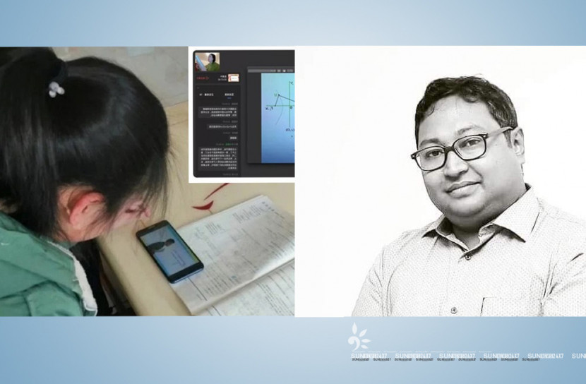 করোনায় বন্ধ শিক্ষা প্রতিষ্ঠান, অনলাইনে চলছে পড়াশুনা