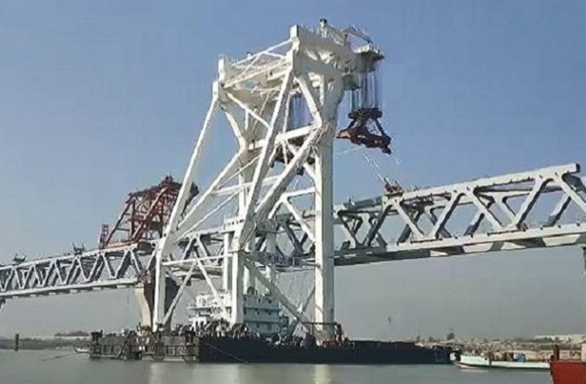 দৃশ্যমান পদ্মা সেতুর প্রায় ৪ কিলোমিটার