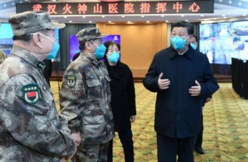 চীনের প্রেসিডেন্টের উহান সফর, করোনাকে জয় করার ঘোষণা