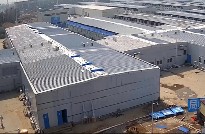 চীনের আদলে তেজগাঁওয়ে হচ্ছে অস্থায়ী হাসপাতাল