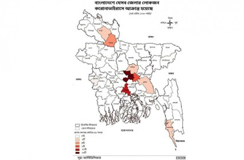 কোন জেলায় কত করোনা রোগী