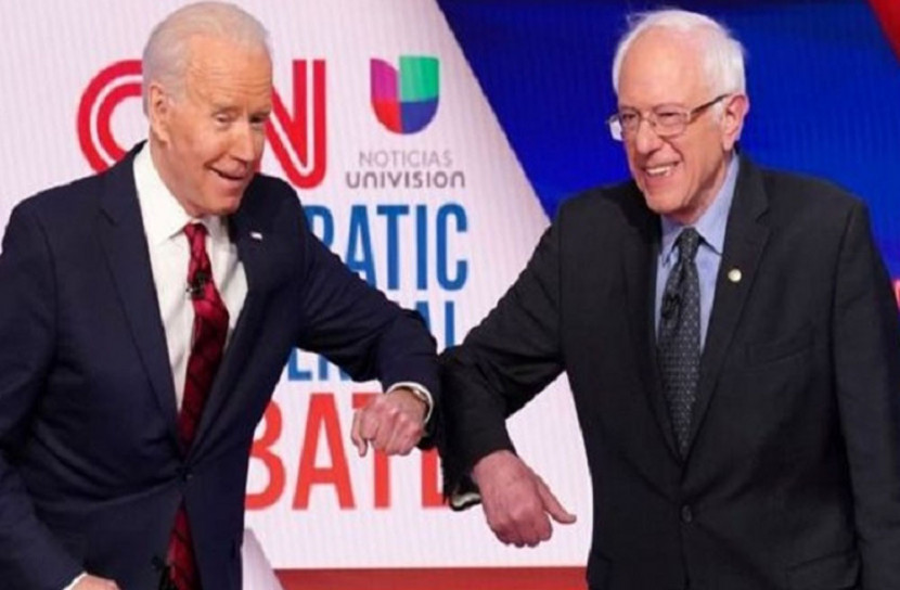 নির্বাচনী লড়াই থেকে সরে দাঁড়ালেন বার্নি স্যান্ডার্স