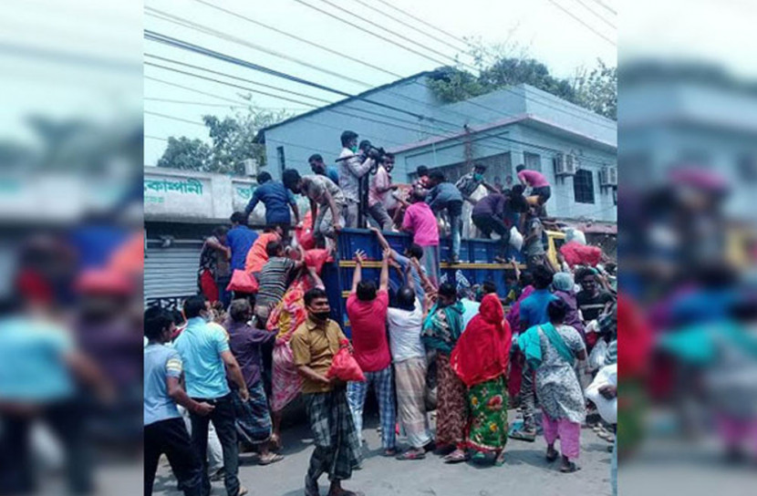 দরিদ্রদের ত্রাণ লুট, প্রয়োজন সুষ্ঠু বন্টন