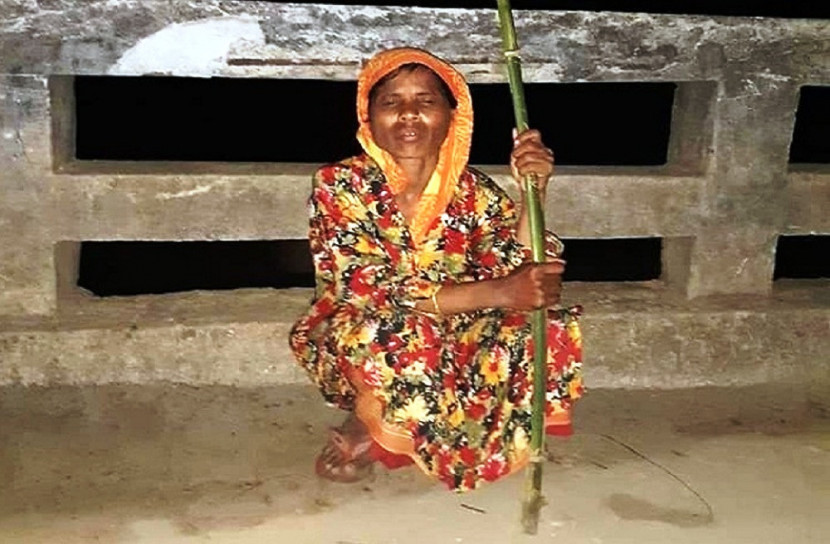 বনে ফেলে যাওয়া সেই মহিলা করোনা আক্রান্ত নন