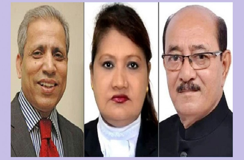 নতুন তিন এমপির শপথ গ্রহণ