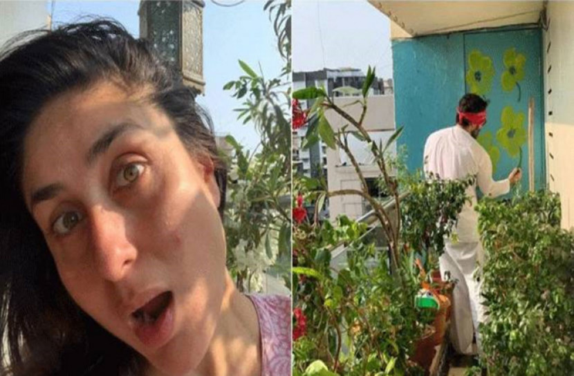 ফুলের টবে জাতীয় পতাকা, তোপের মুখে সাইফ-কারিনা