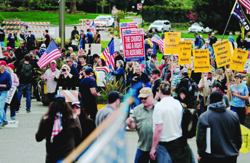আন্দোলনকারীরা ‘মহান’ বললেন ট্রাম্প