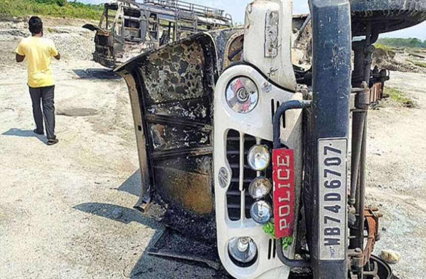 বৃদ্ধের শেষকৃত্য নিয়ে রণক্ষেত্র!