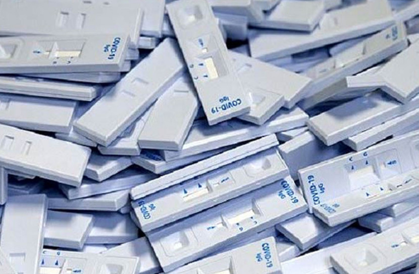 বিপুল পরিমাণ করোনা টেস্টিং কিট জব্দ