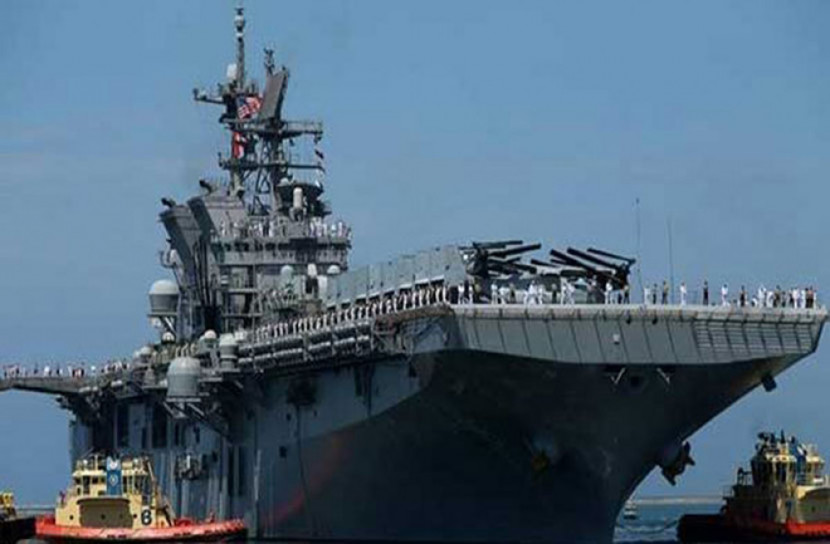 চীন সাগরে মোতায়েন মার্কিন যুদ্ধ জাহাজ