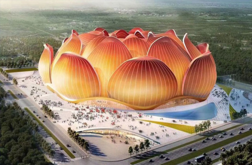 করোনার মাঝেই বিশ্বের বড় স্টেডিয়াম বানাচ্ছে চীন!