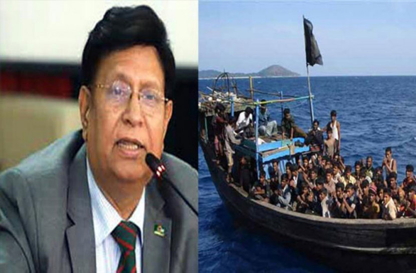 সাগরে ভাসমান রোহিঙ্গাদের দায় নেবে না বাংলাদেশ