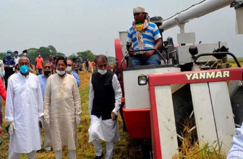 হাওরের ৪৪ ভাগ ধান কাটা শেষ : কৃষিমন্ত্রী