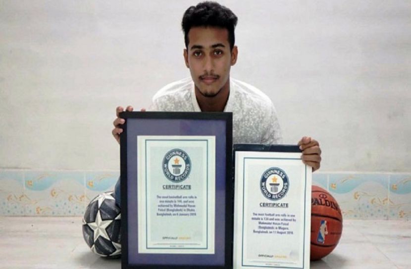 চতুর্থবারের মতো গিনেস বুকে মাগুরার ফয়সাল