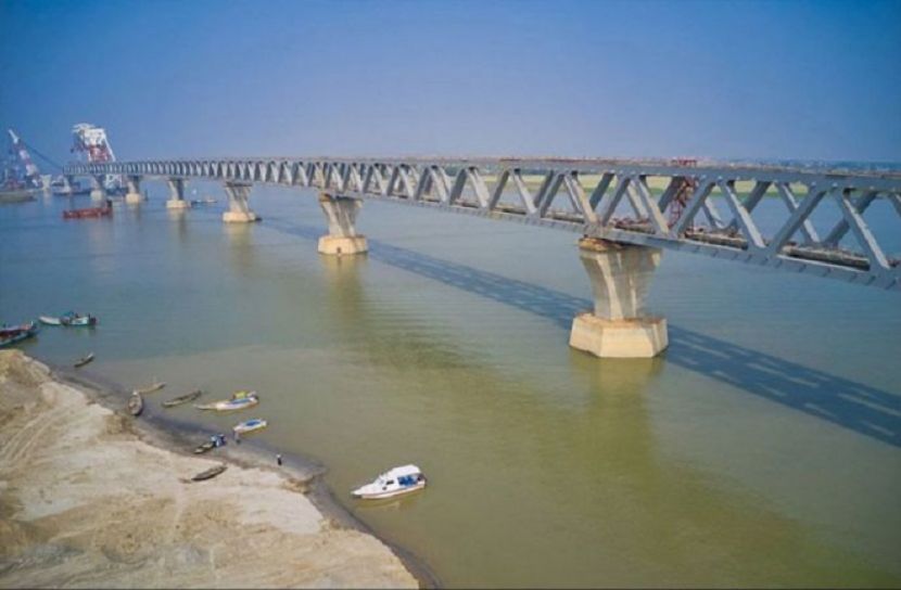 আজ বসছে পদ্মা সেতুর ২৯তম স্প্যান
