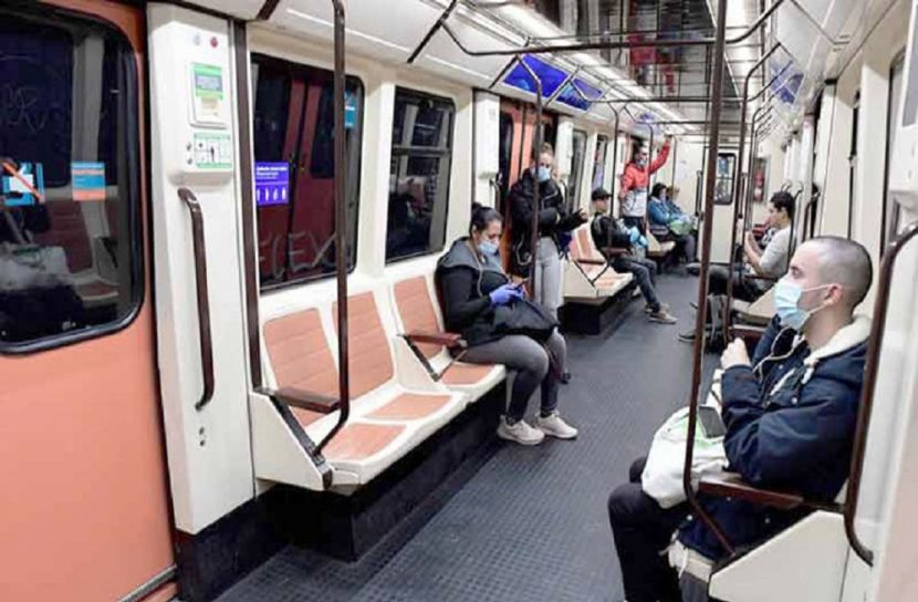 স্পেনে গণপরিবহনে মাস্ক বাধ্যতামূলক 
