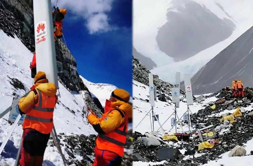 এভারেস্টে ফাইভ-জি নেটওয়ার্ক