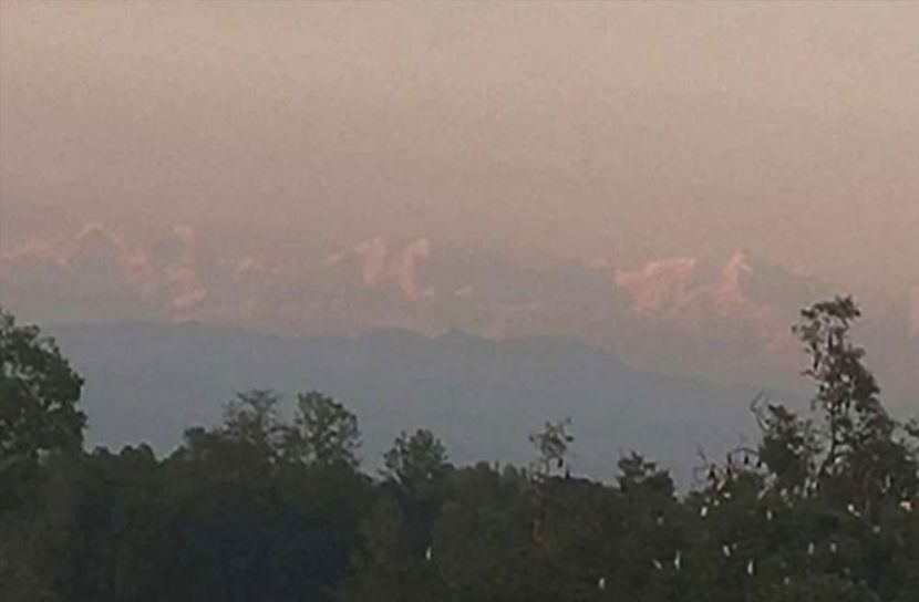 লকডাউনের কারণে বিহার থেকে দেখা যাচ্ছে এভারেস্ট