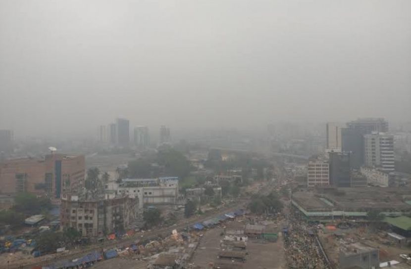 দূষিত নগরীর তালিকায় আবারও শীর্ষে ঢাকা