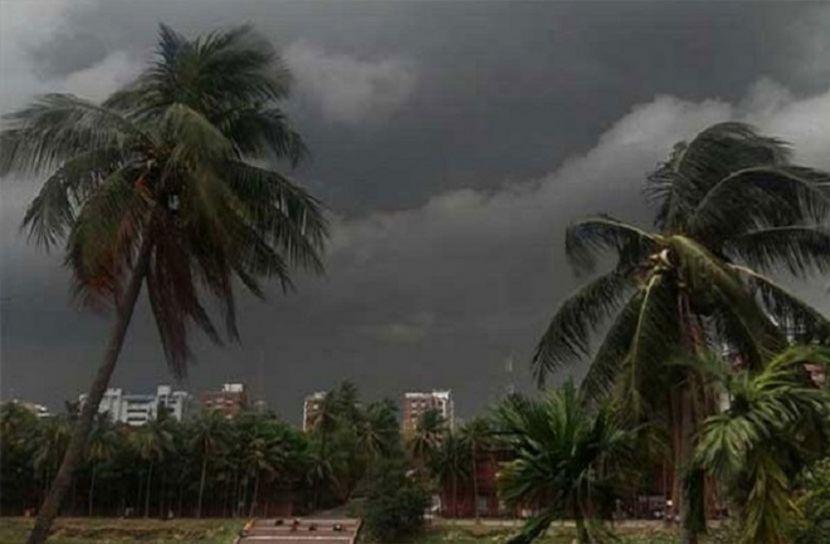 ঝড়ো হাওয়াসহ বজ্রবৃষ্টির পূর্বাভাস