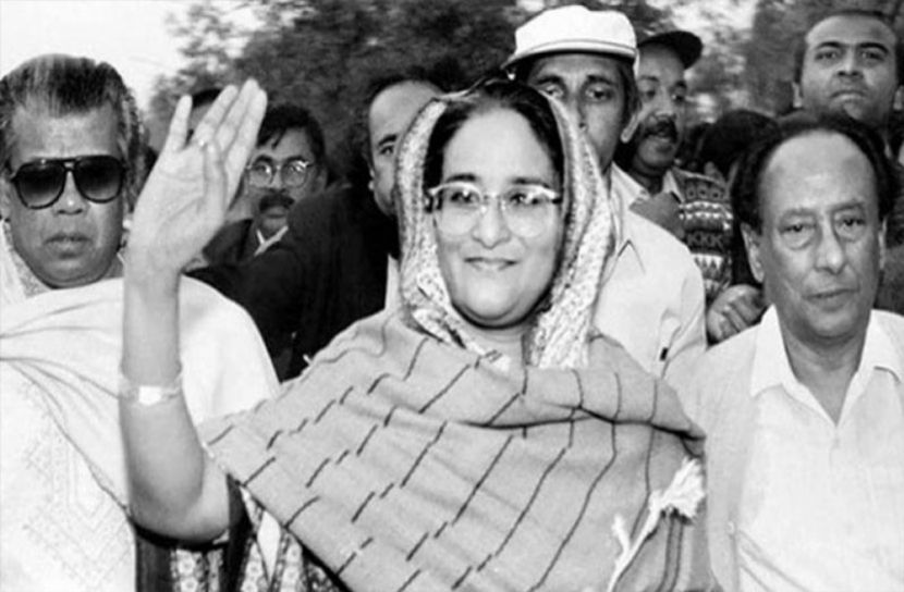 আজ শেখ হাসিনার স্বদেশ প্রত্যাবর্তন দিবস