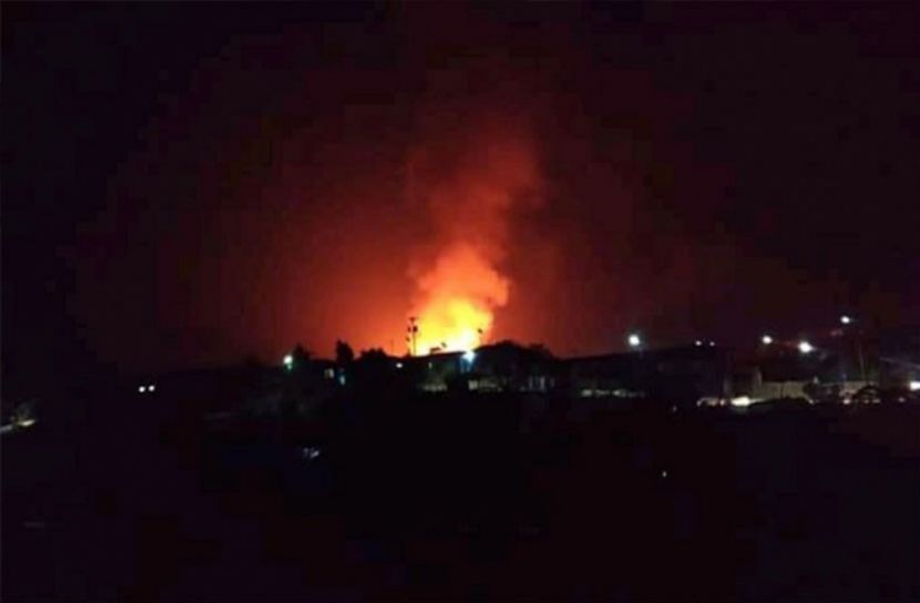 রোহিঙ্গা ক্যাম্পে অগ্নিকাণ্ডে শতাধিক ঘর পুড়ে ছাই 