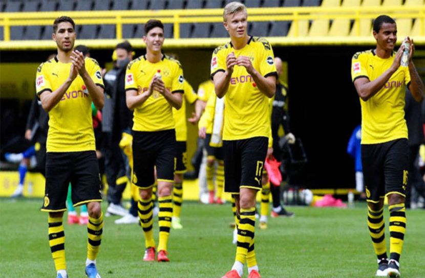 লকডাউনের পরে বড় জয় পেল ডর্টমুন্ড