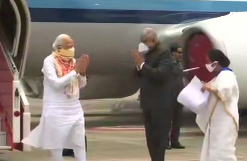 আম্পানের ক্ষয়ক্ষতি দেখতে পশ্চিমবঙ্গে মোদী